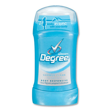 Degree® Women Invisible Solid Anti-perspirant-deodorant, Shower Clean, 1.6 Oz Bottle, 12-carton freeshipping - TVN Wholesale